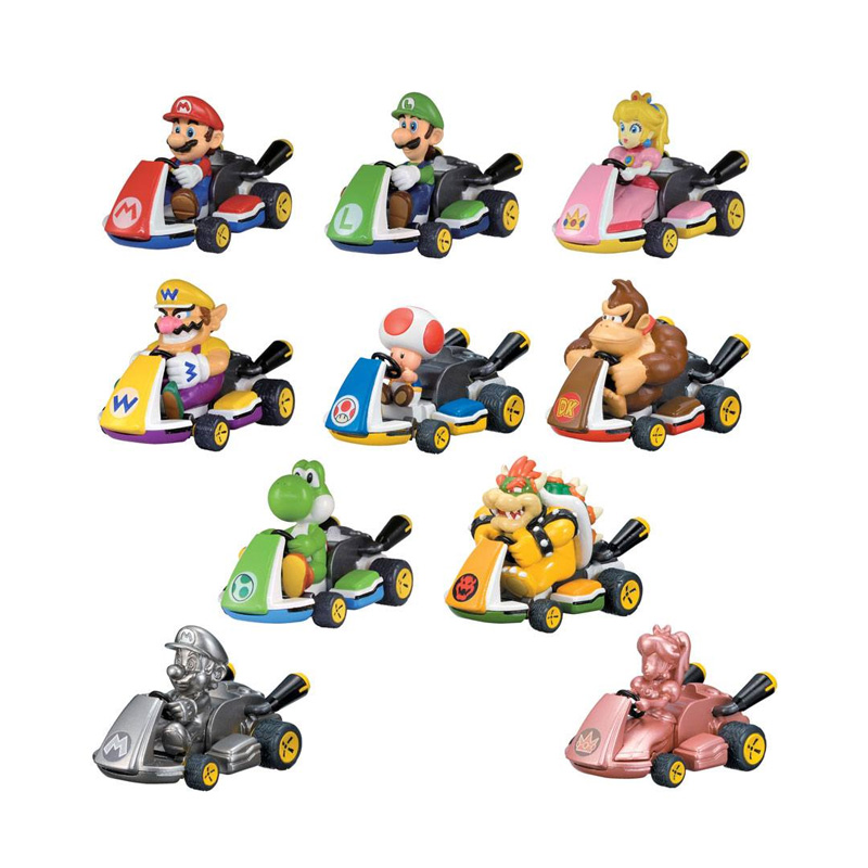 Mario Kart Voitures De Course A Friction Mario Kart Asst X12